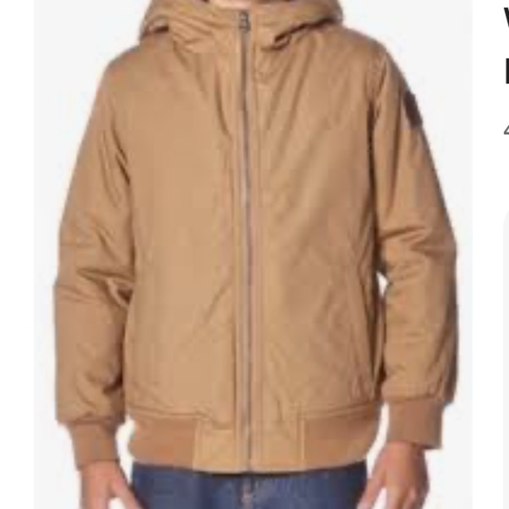 Youth Element—Khaki Youth Hooded Bomber Jacket